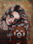 *New*My Red Panda Digital Stamp